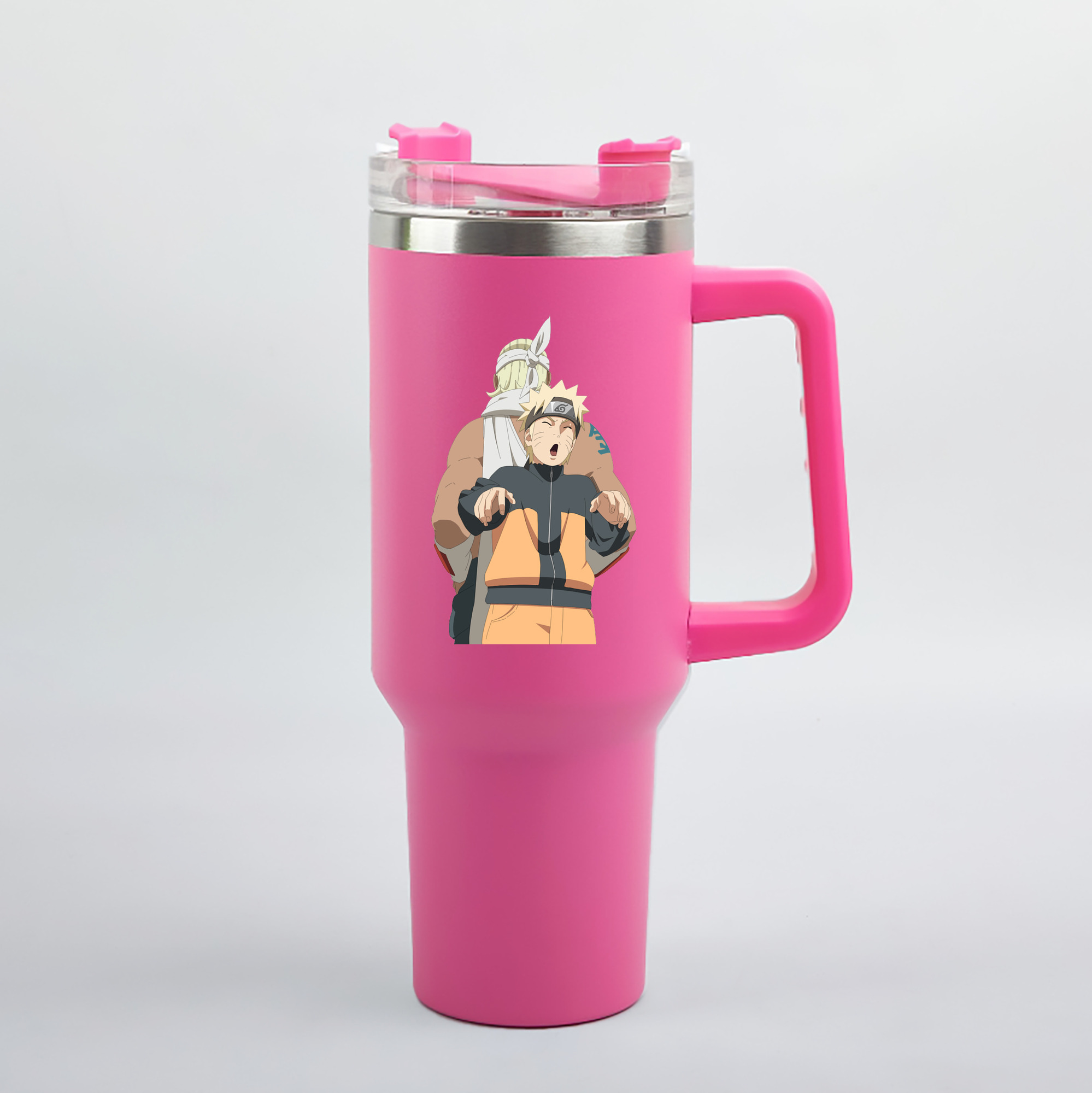 （画像用） NARUTO -ナルト- うずまき ナルト Uzumaki Naruto 1200mL車用タンブラー（カラープリント）